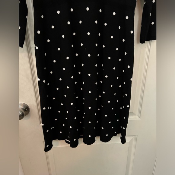 Julia Jordan Polka Dot Sweater Dress - Picture 3 of 8